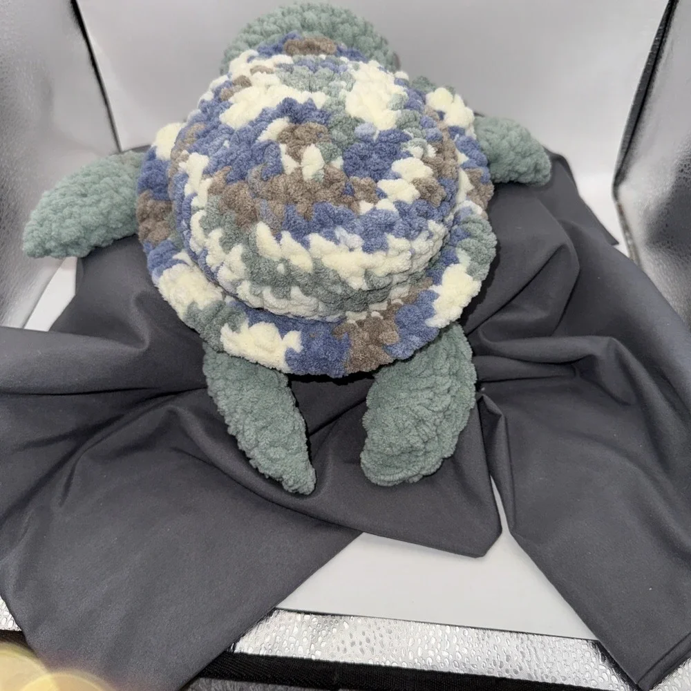 Hand Crocheted Turtle 12